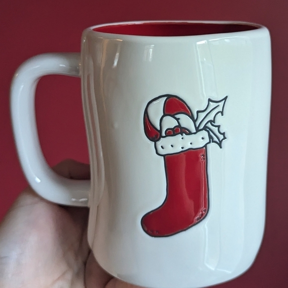 ❌SOLD❌Rae Dunn JOY Double Sided Stocking Mug - Picture 3 of 5